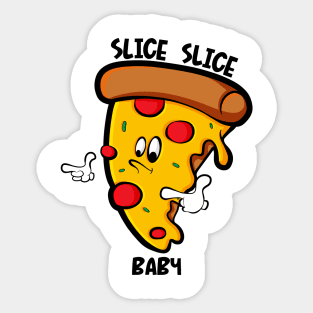 Pizza By The Slice Sticker